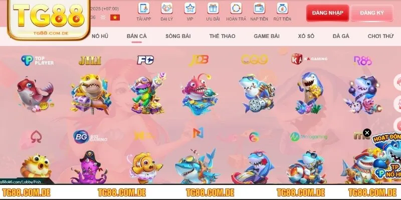 Nhà cái hợp tác với hàng loạt đối tác phát triển game hàng đầu